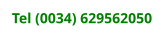 Tel (0034) 629562050